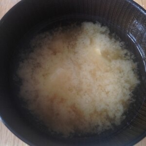 大豆がいっぱい味噌汁